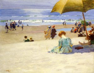 Hourtide by Edward Potthast Oil Painting Reproduction