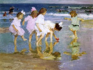 The Fairies by Edward Potthast Oil Painting Reproduction