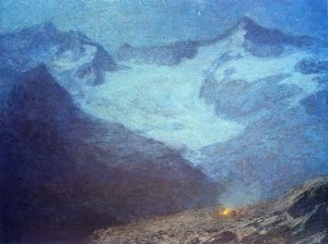 The Fires of St. John's Eve by Oil Painting Reproduction